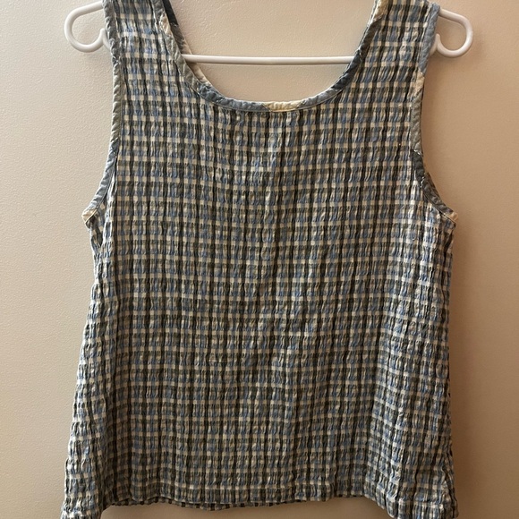 Tops - Vintage Plaid tank top